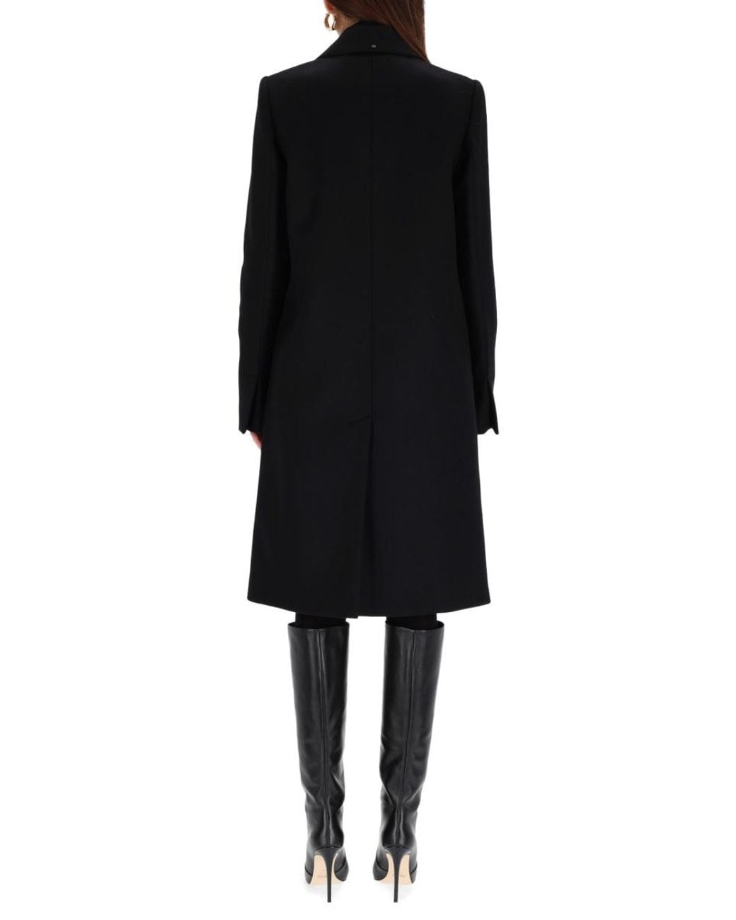Sportmax Black Sportmax Virgin Wool Coat