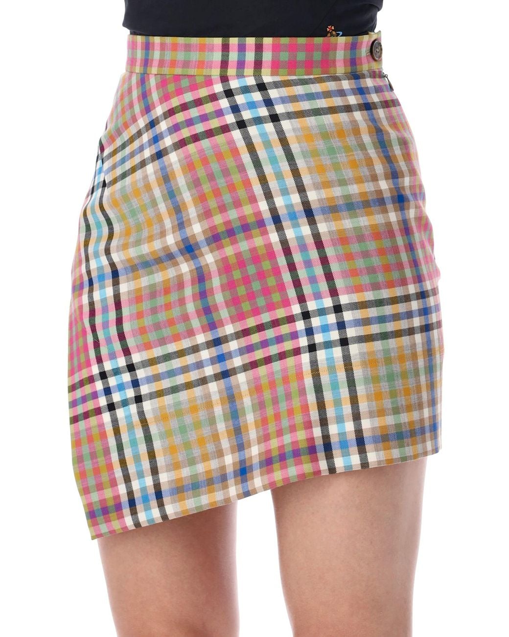 Vivienne Westwood Red Mini Infinity Skirt