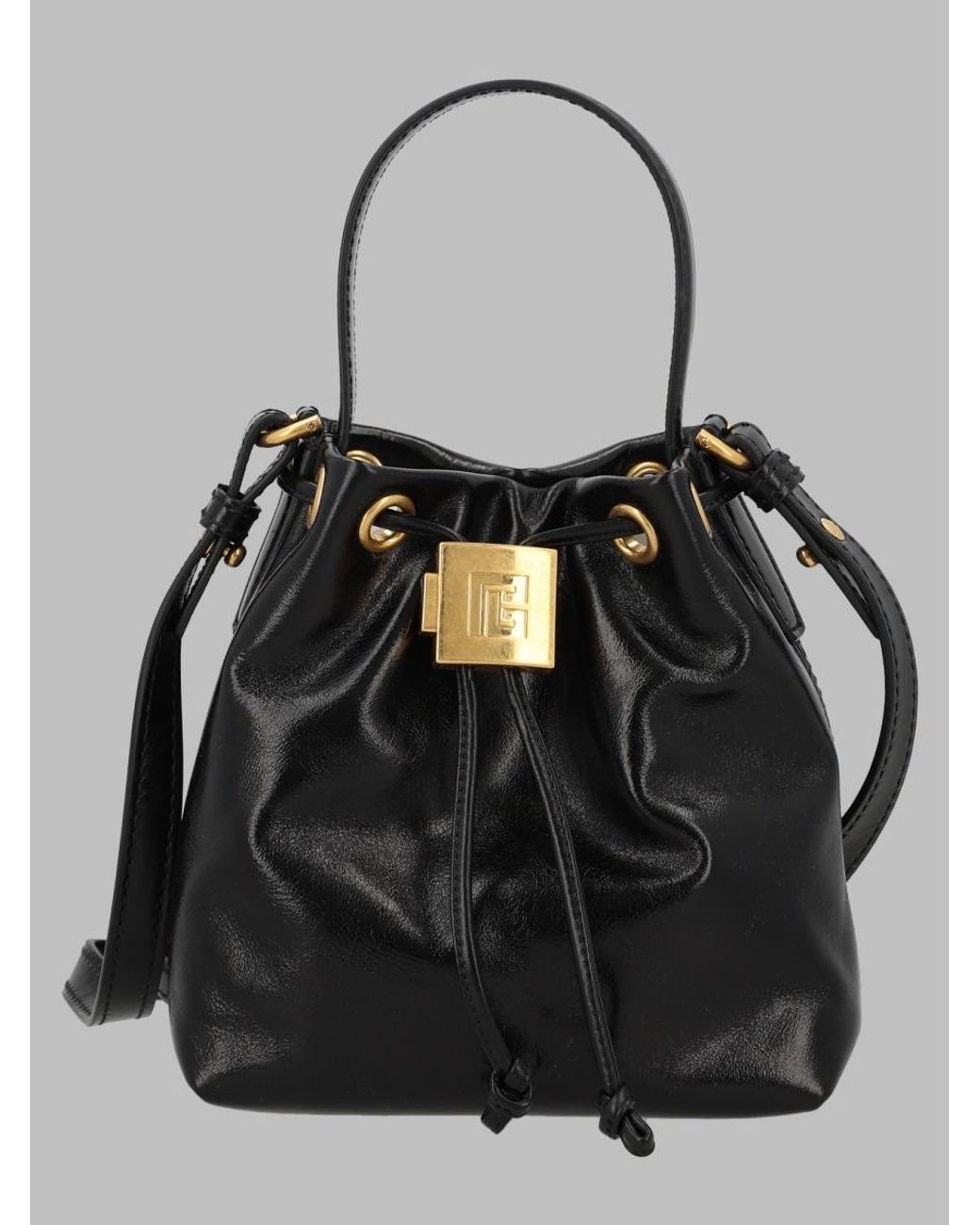 Balmain Black Balmain Bucket Bag