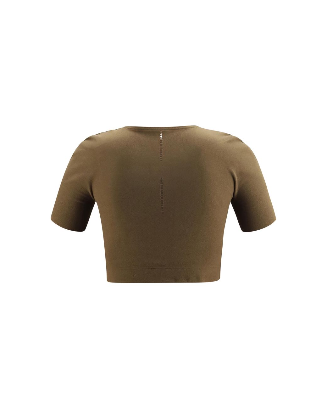 Wolford Gray T-Shirt Seamless Fitted Polyamide