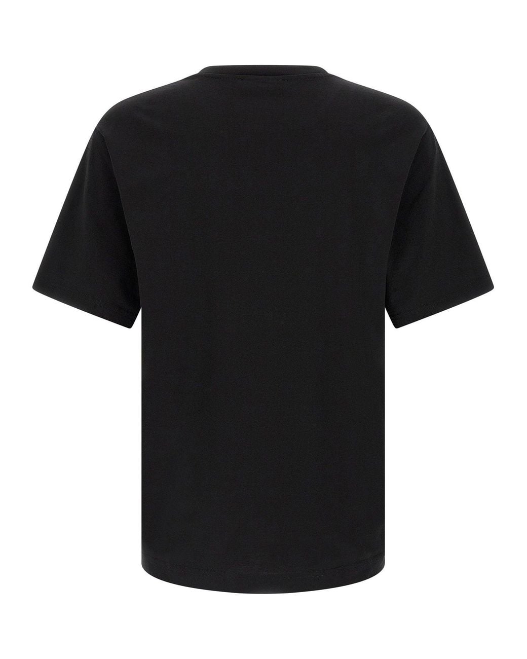 Dolce & Gabbana Black Dolce & Gabbana Logo Patch T-Shirt for men