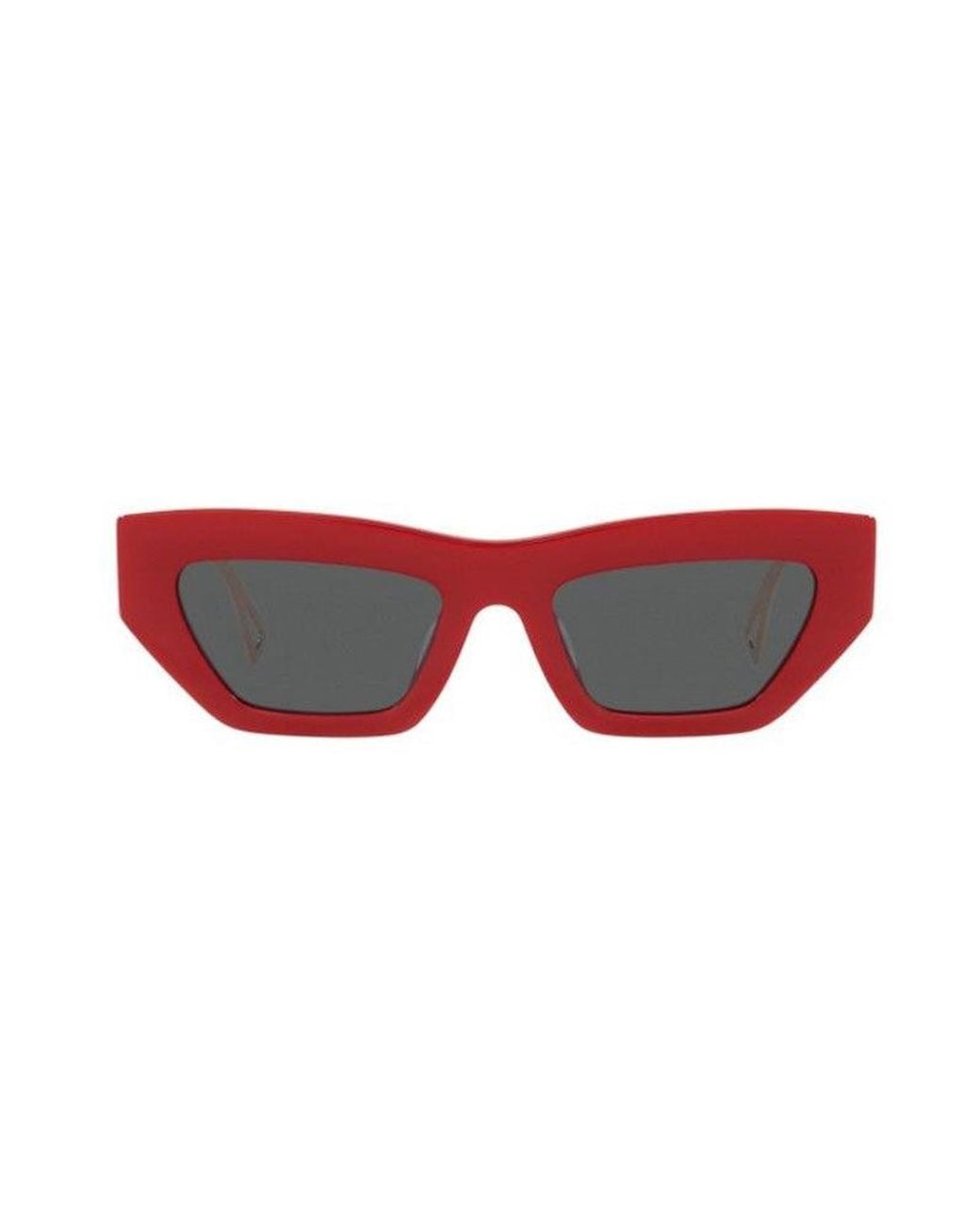 Versace Brown Cat Eye Full Rim, With A Frame And Dark Lens