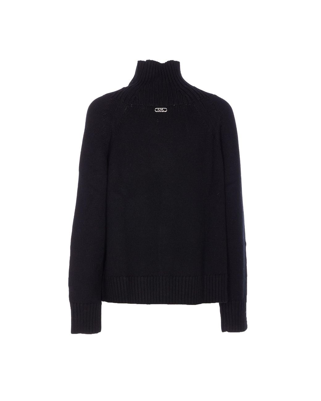 Michael Kors Black Solid Sweater