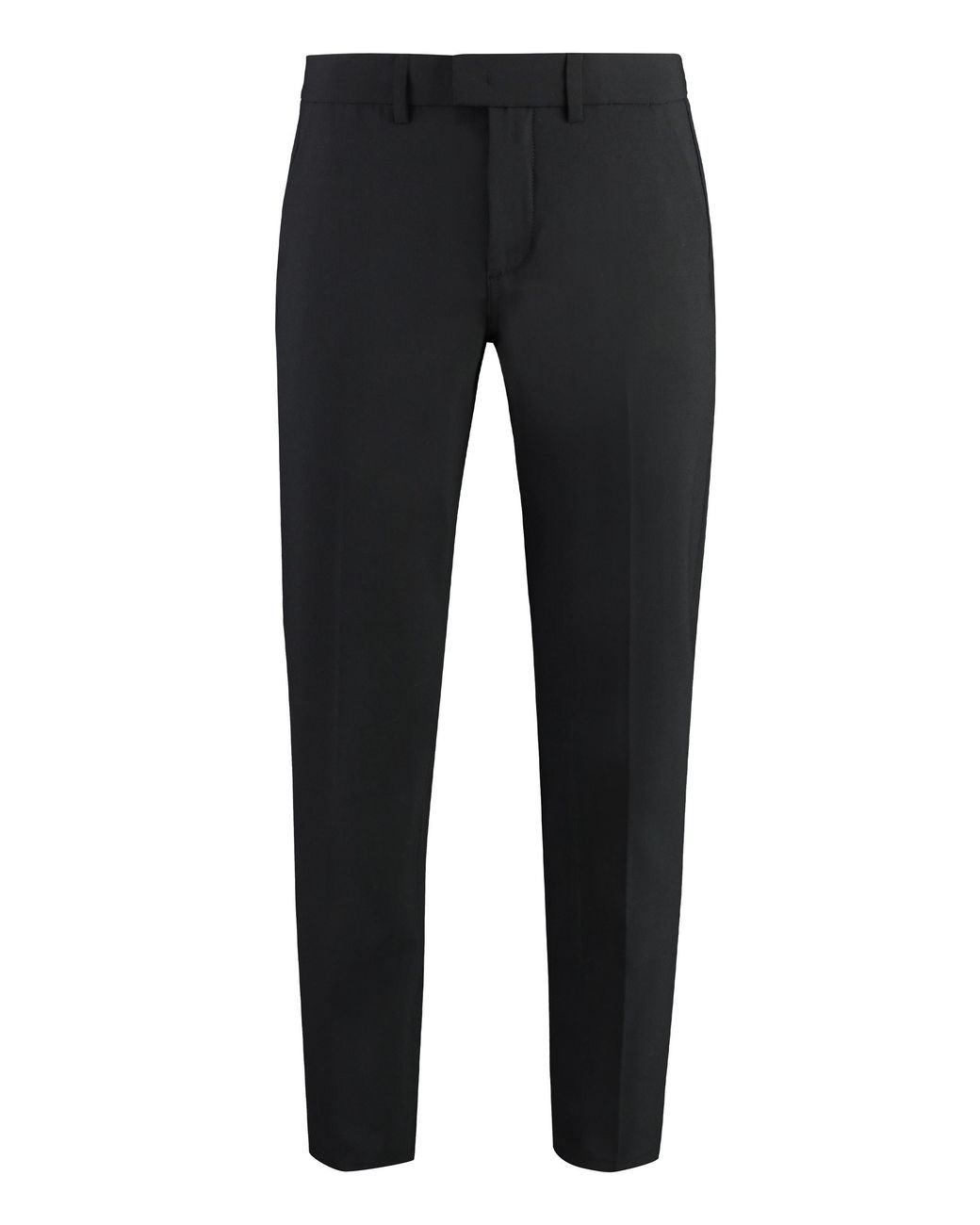 Dondup Black Trousers Pablo Wool Blend for men