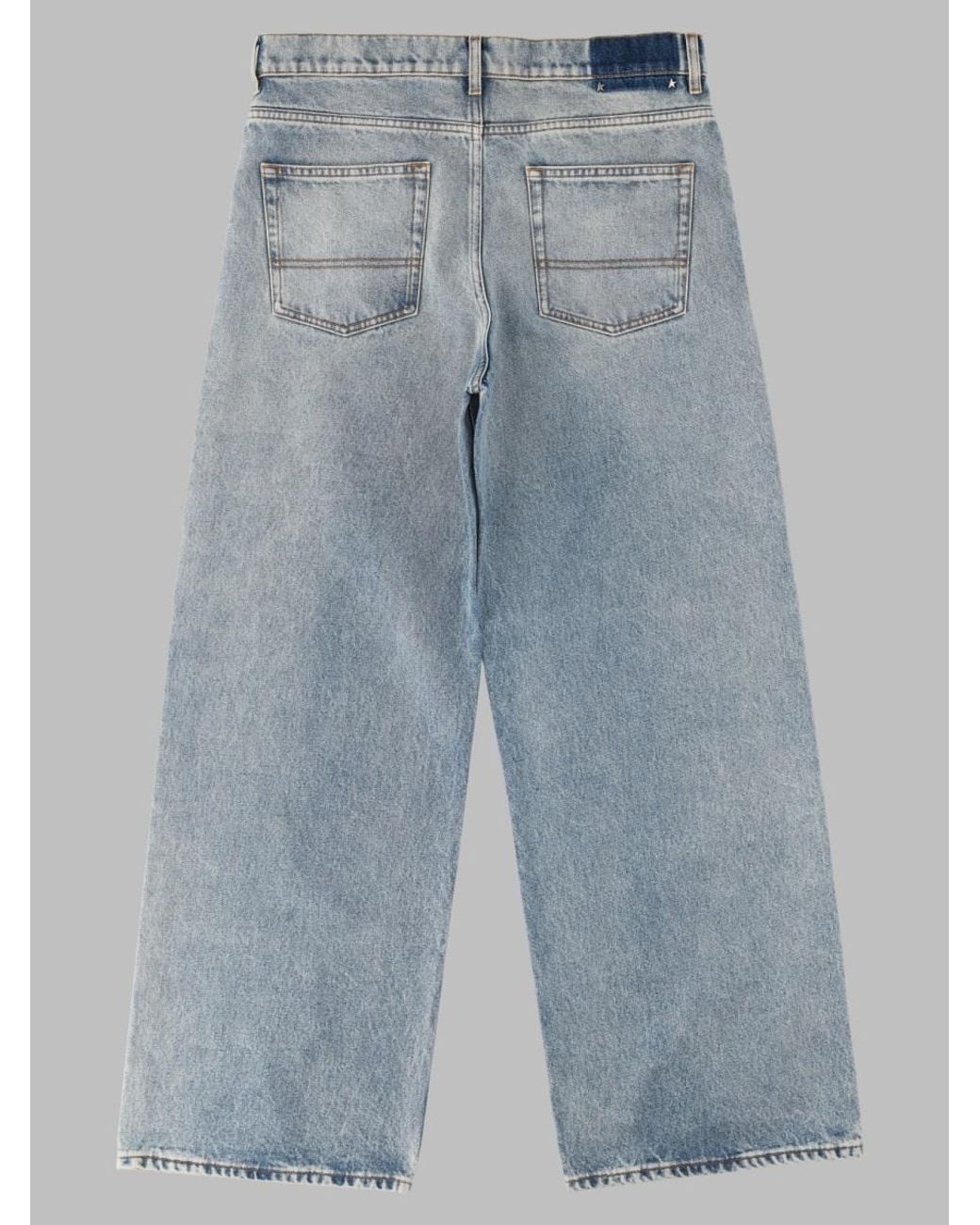 Golden Goose Deluxe Brand Blue Jeans Parker Cotton for men