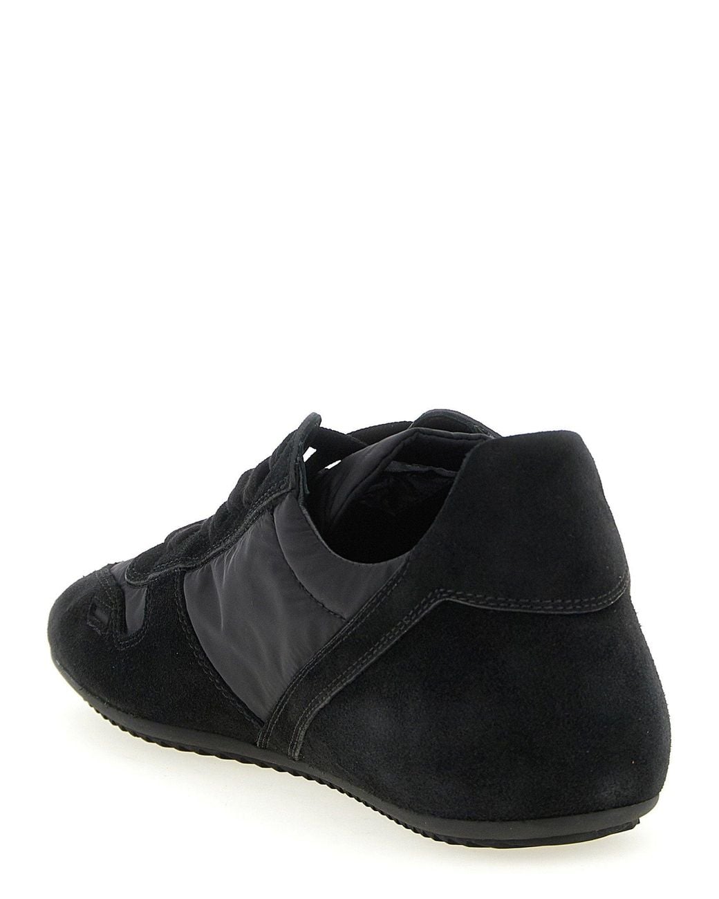 Rick Owens Black Minimal Sneaks Sneaker for men