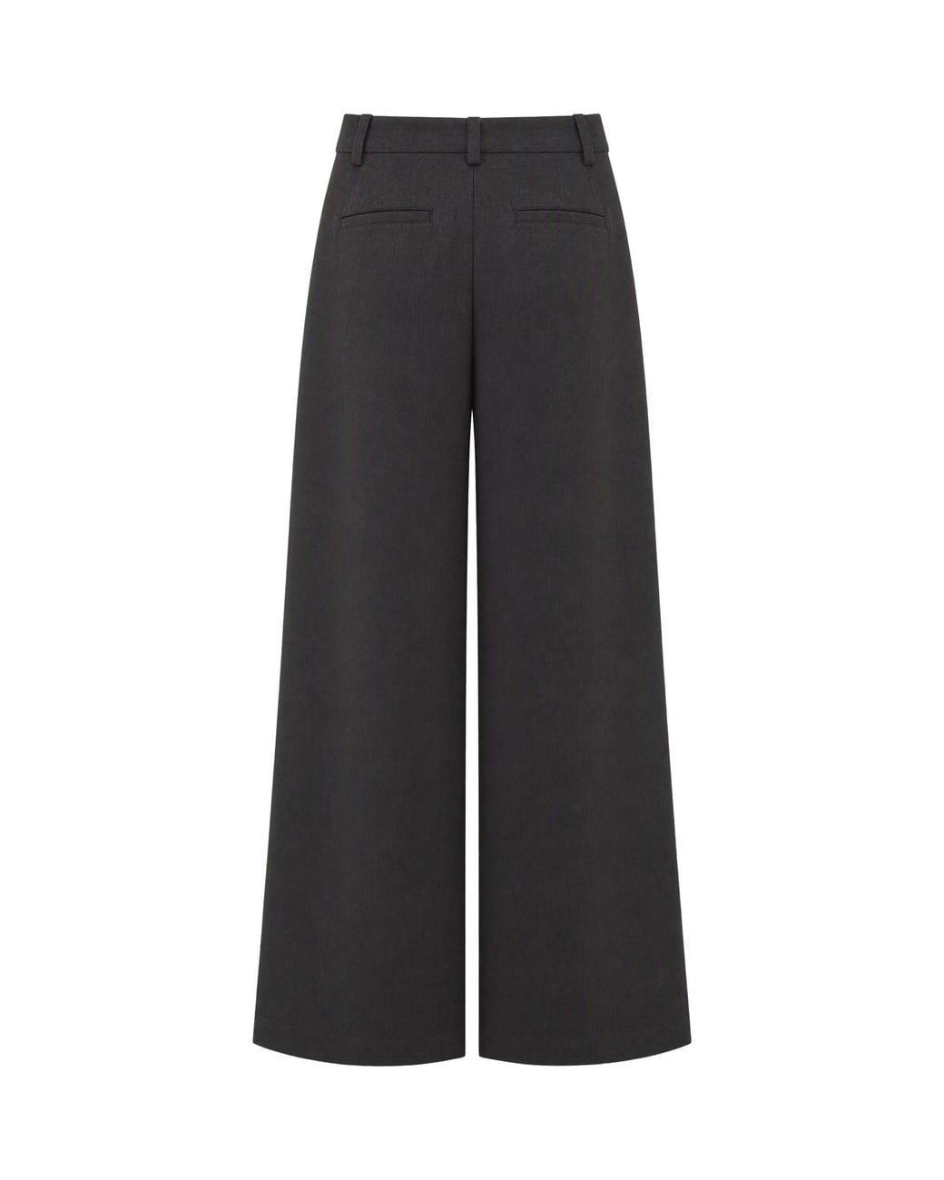 Sessun Black Wide-Leg Trousers Provenco