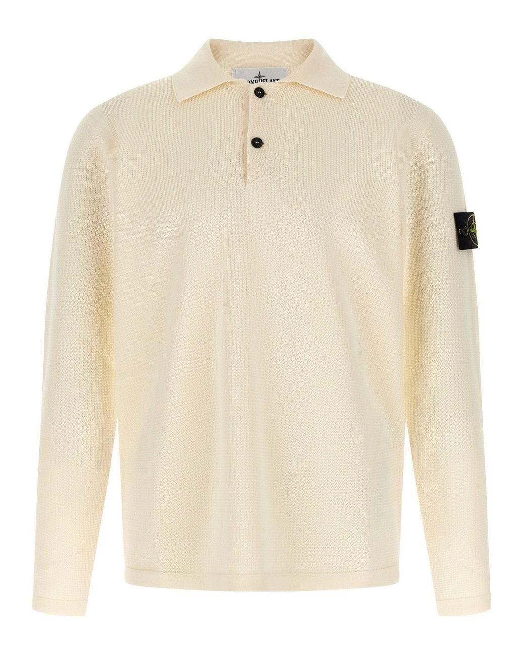 Stone Island Natural Organic Cotton Polo for men