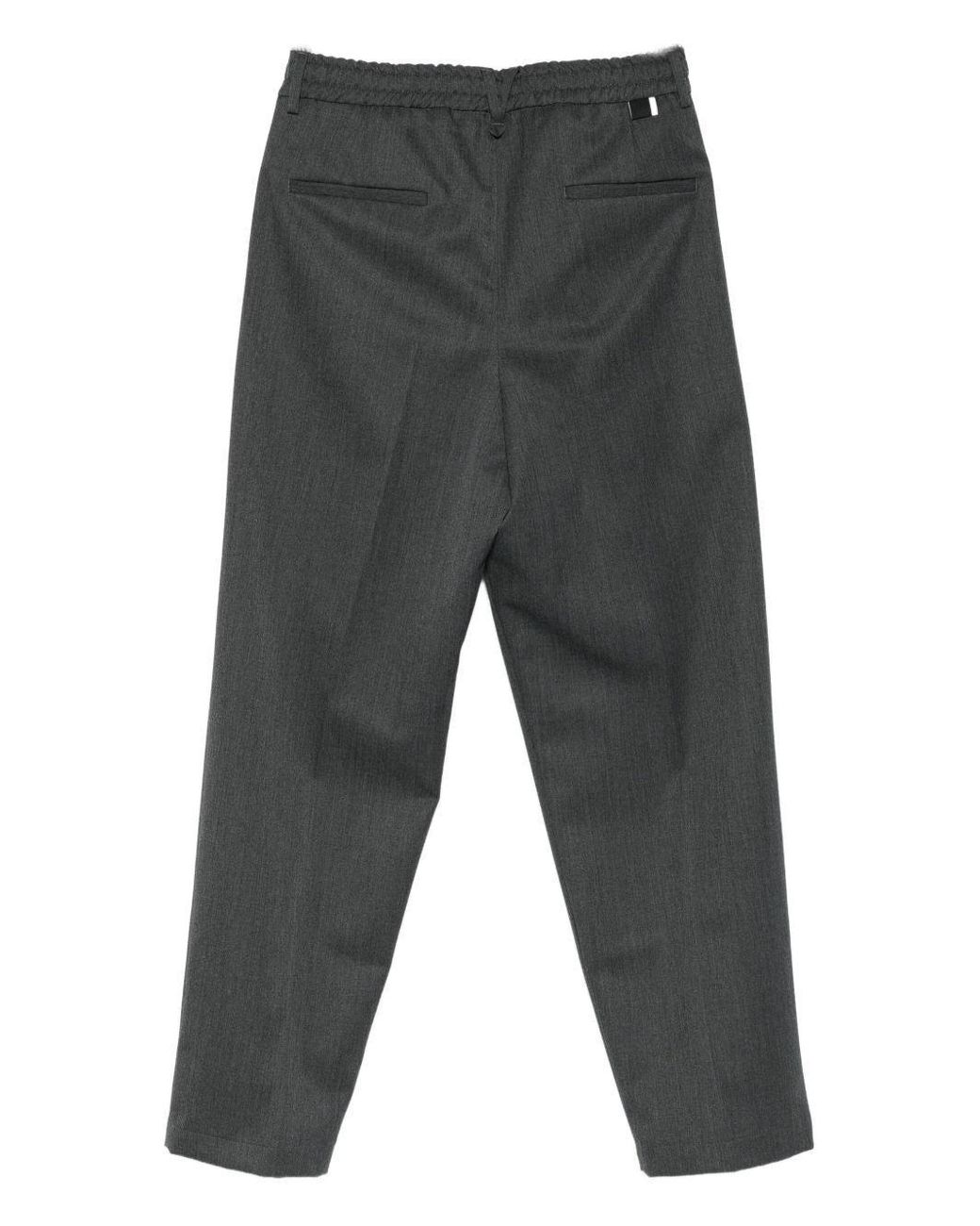 Low Brand Gray Trousers for men