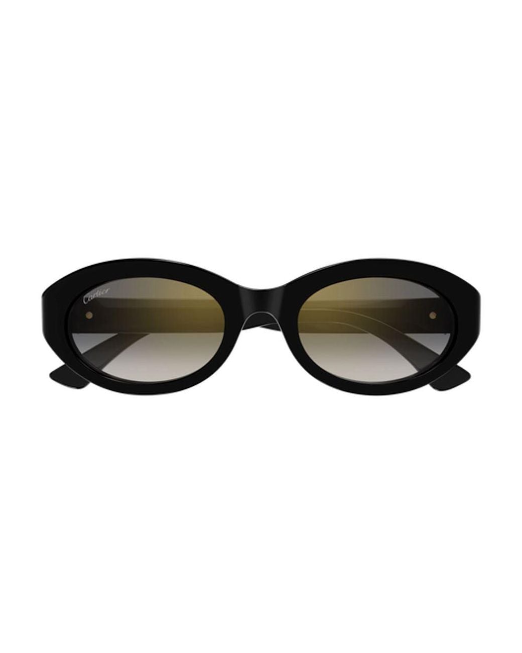 Cartier Black Cartier Eyewear Ct0588S Oval Frame Sunglasses for men
