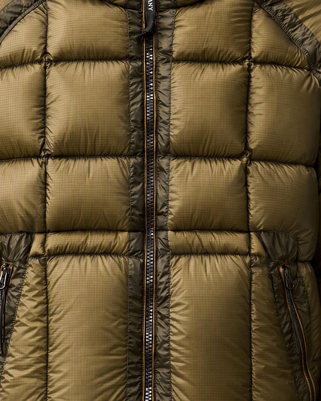 C P Company Green D.D. Shell Padded Jacket Polyamide & Down for men