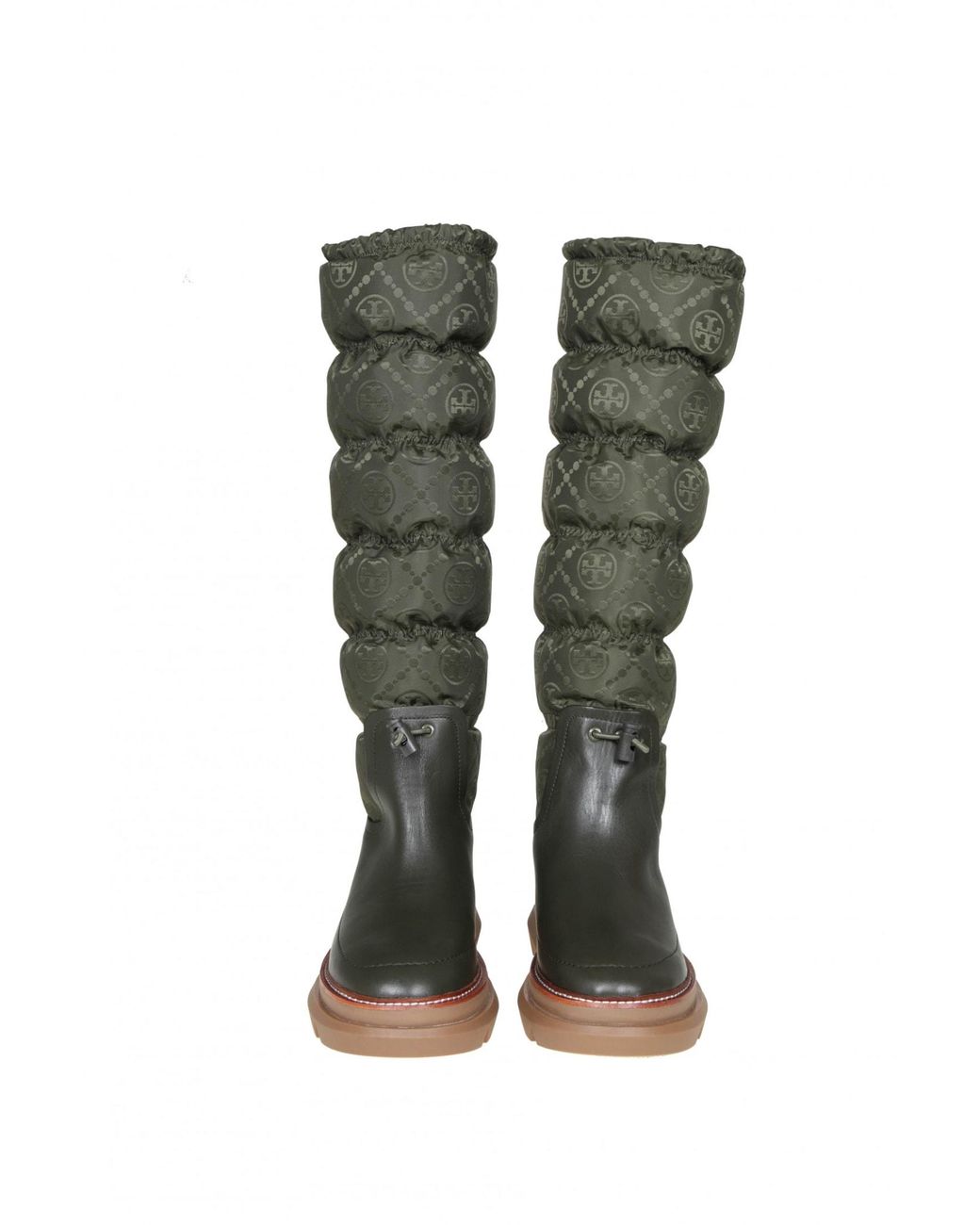Tory burch quilted nylon boots clearance