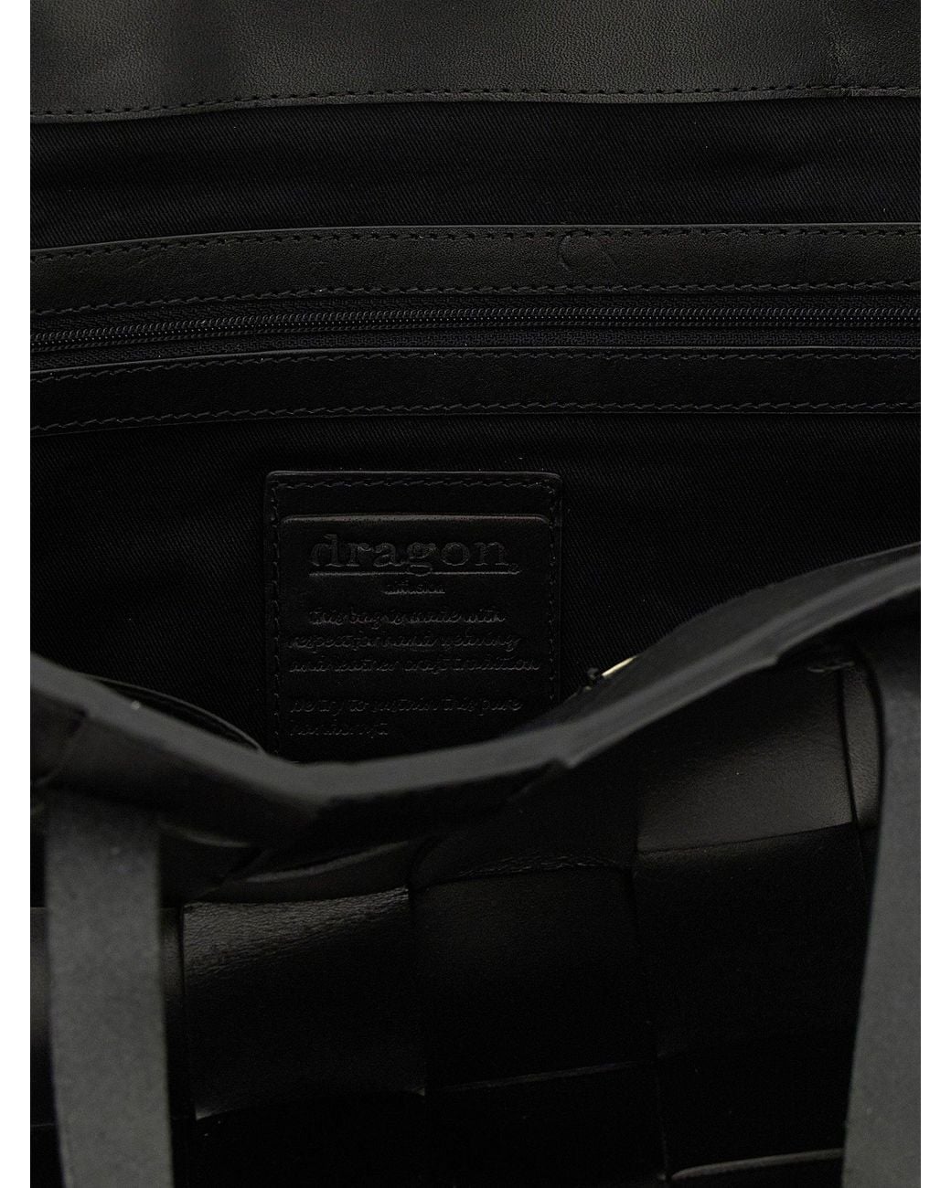 Dragon Diffusion Black Japan Tote Bag