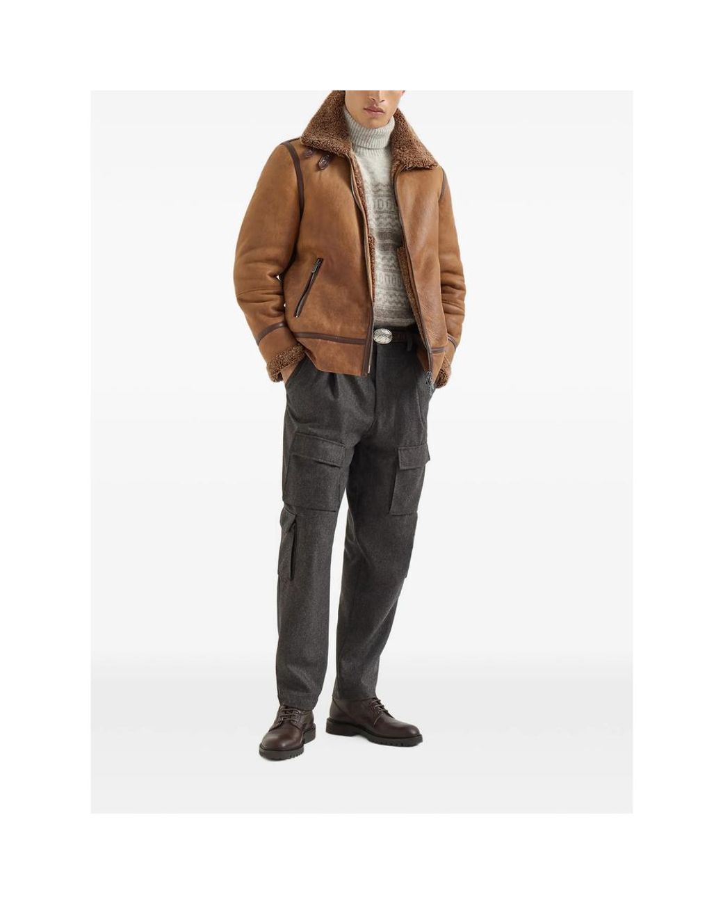 Brunello Cucinelli Brown Jackets for men