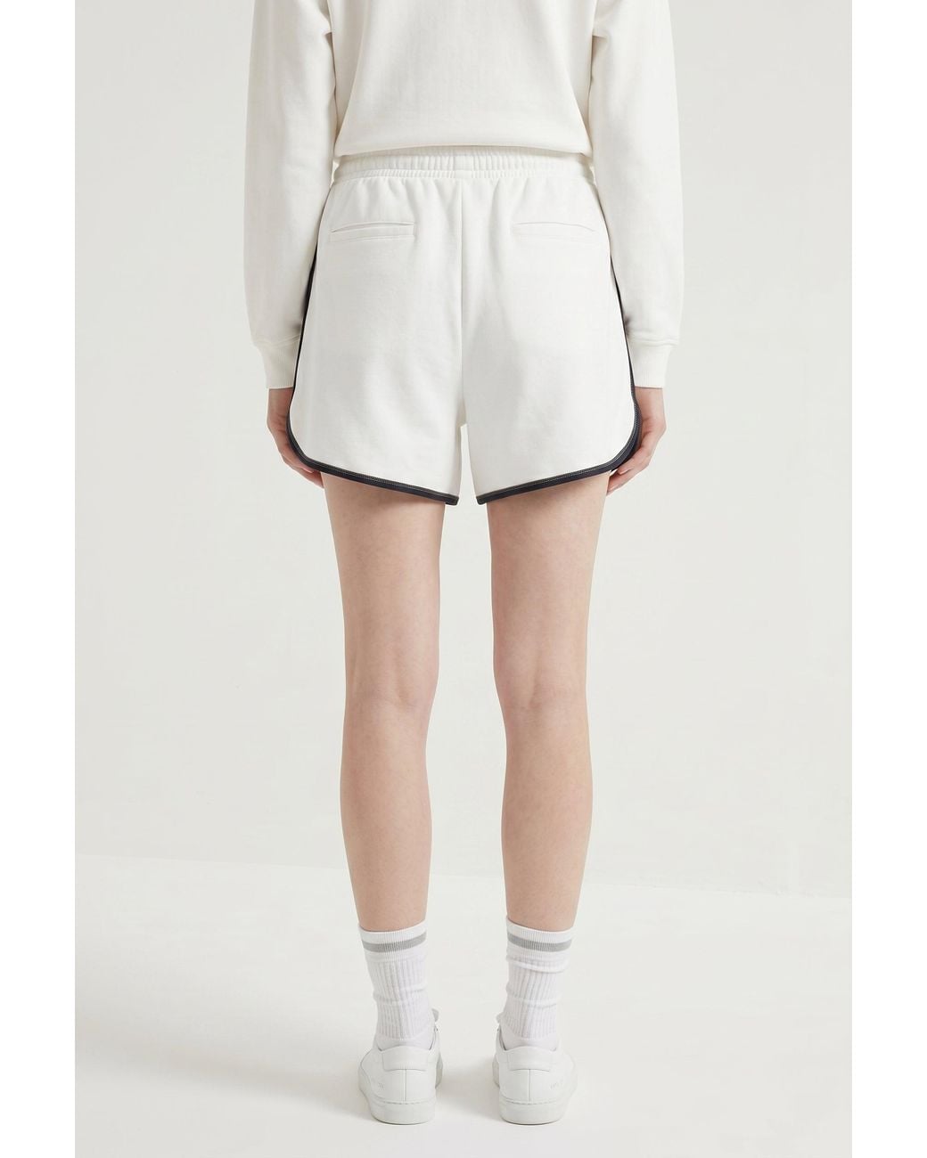 Brunello Cucinelli Multicolor Cotton Casual Shorts