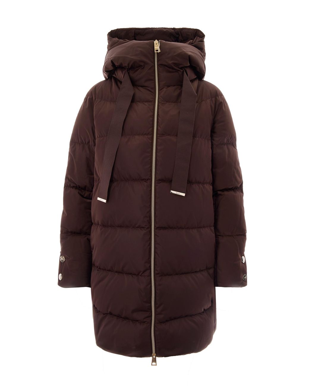 Herno Purple Quilted Hood Jacket