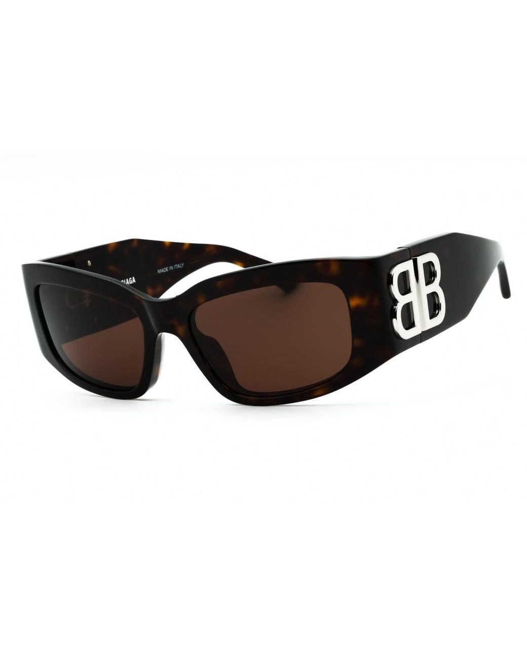 Balenciaga Black Balenciaga Bb0360S Rectangular Acetate Sunglasses