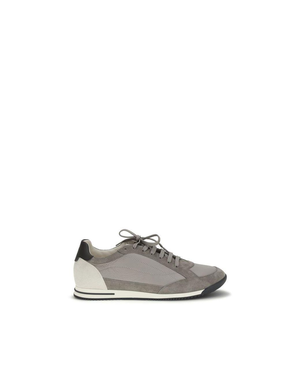 Brunello Cucinelli Gray Deer Sneakers for men