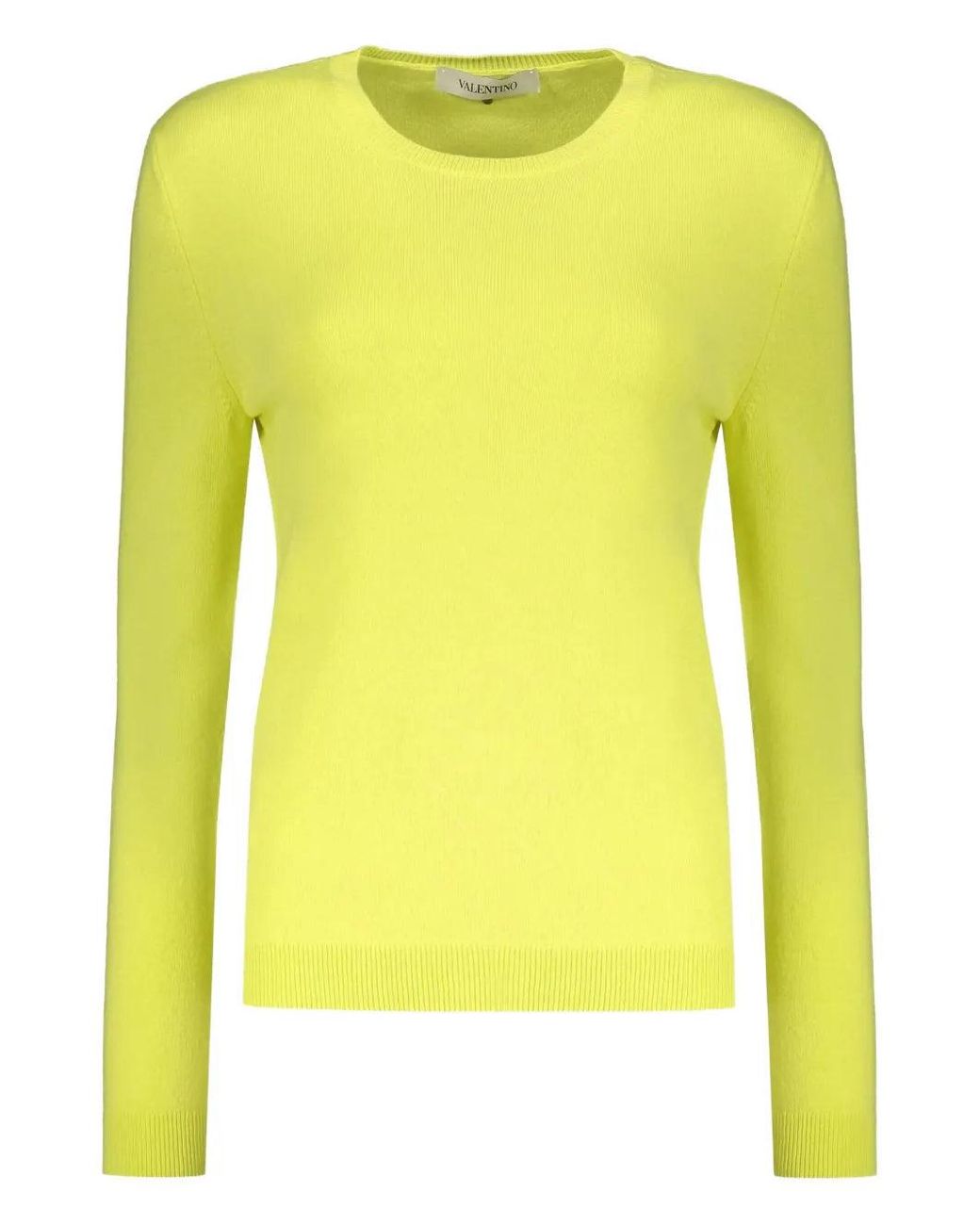 Valentino Yellow Sweater Clothing