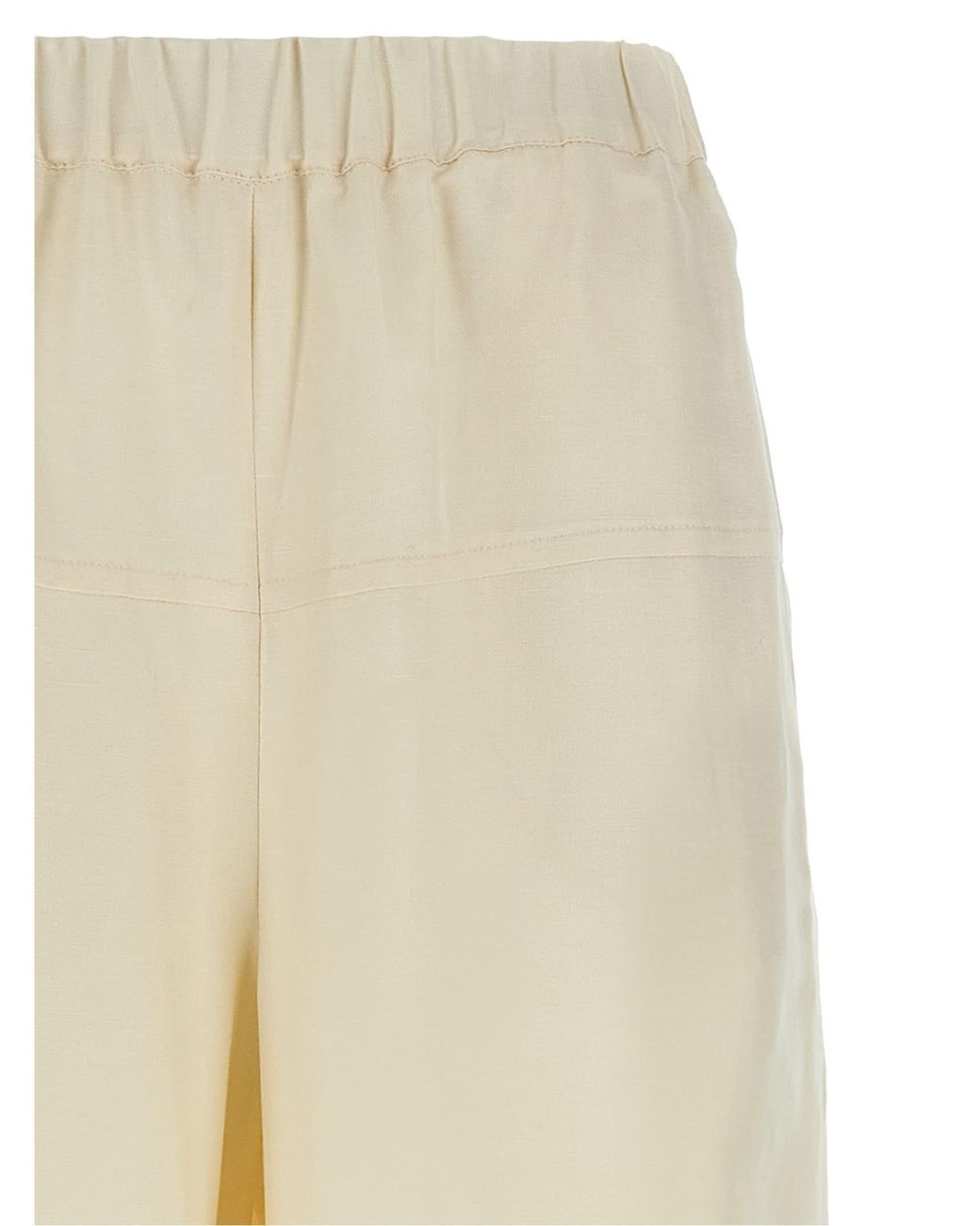 パンツ Max Mara 'Onore' Pants Max Mara Onore Pants in White | Lyst