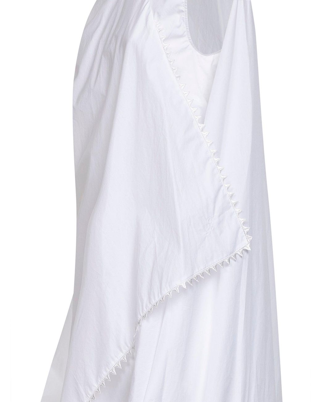Jacquemus White The Traversin Layered Mini Dress