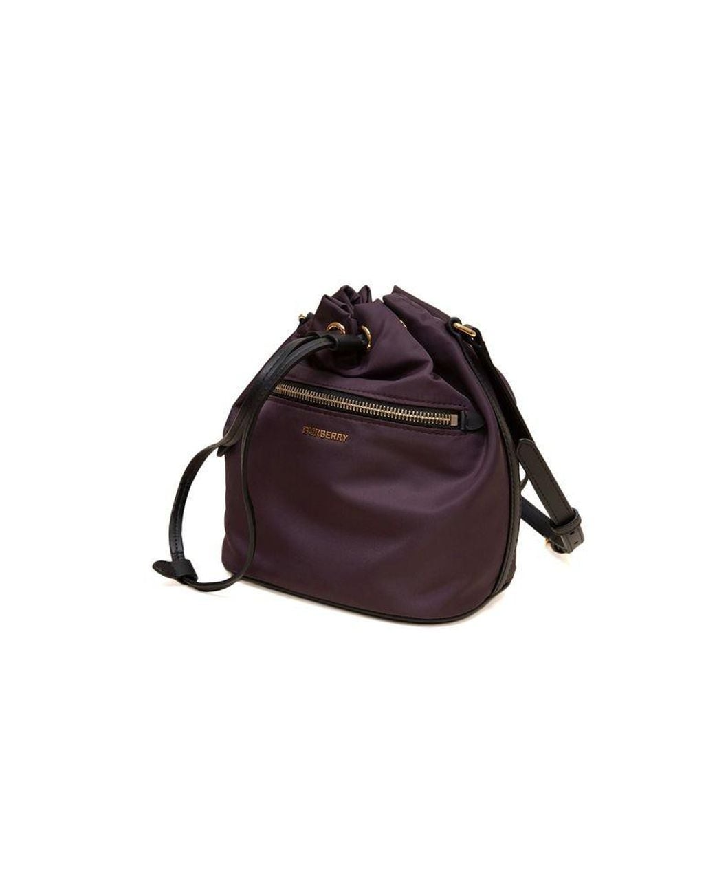 Burberry Red Bucket Bag Polyamide (Nylon) Bucket-Bags