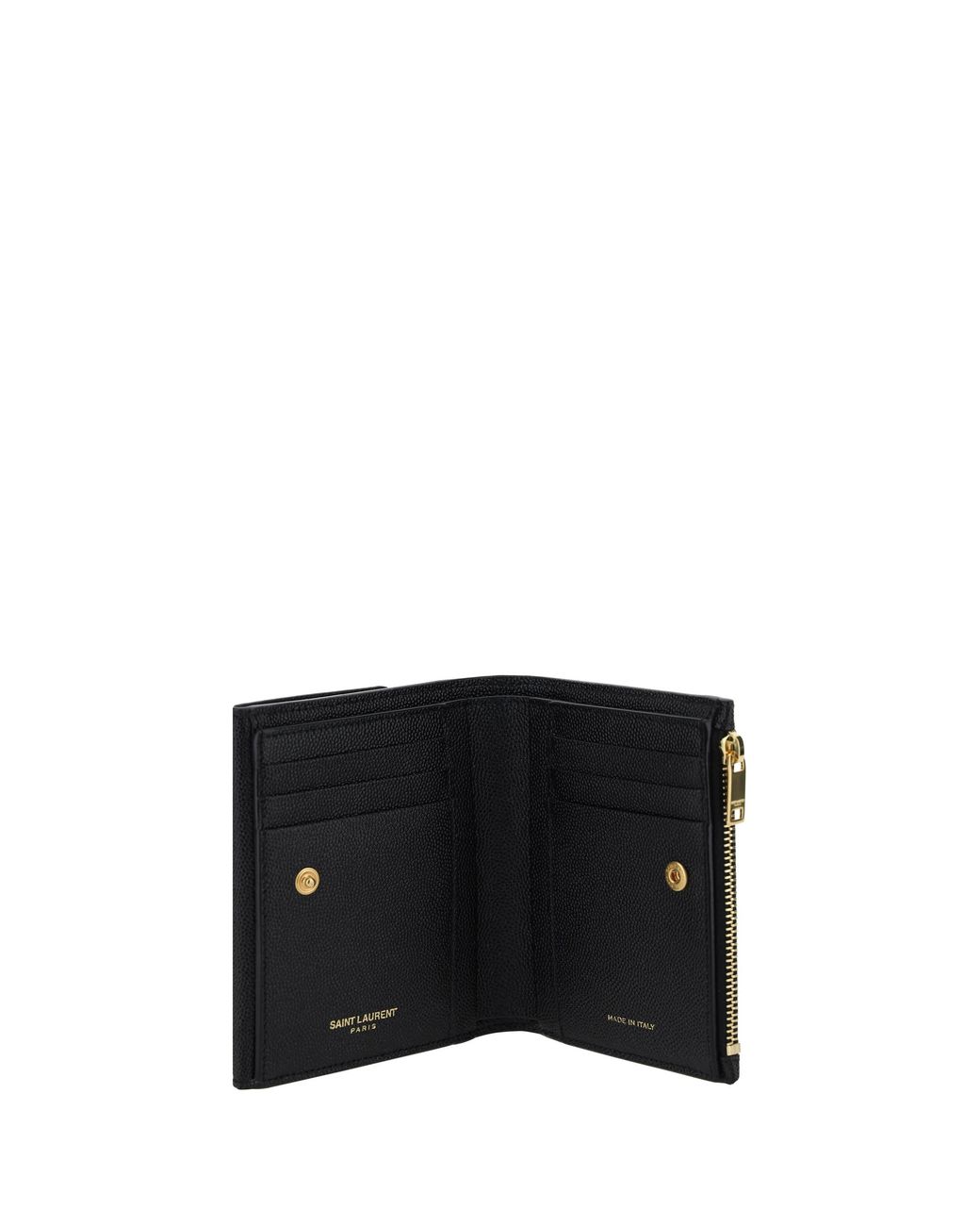Saint Laurent Black Wallets