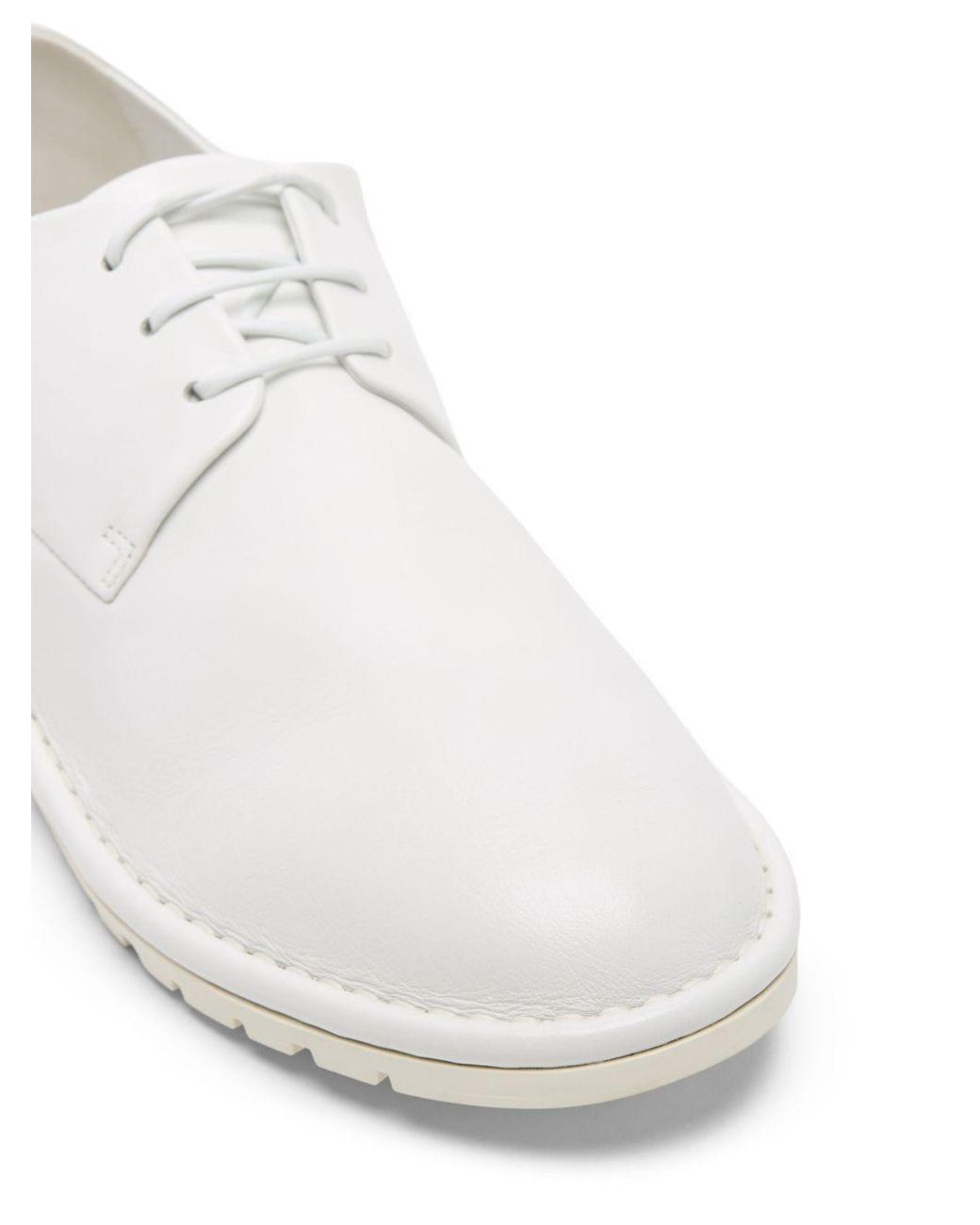 Marsèll White Lace-Up Shoes Sancrispa Calfskin Accessories for men