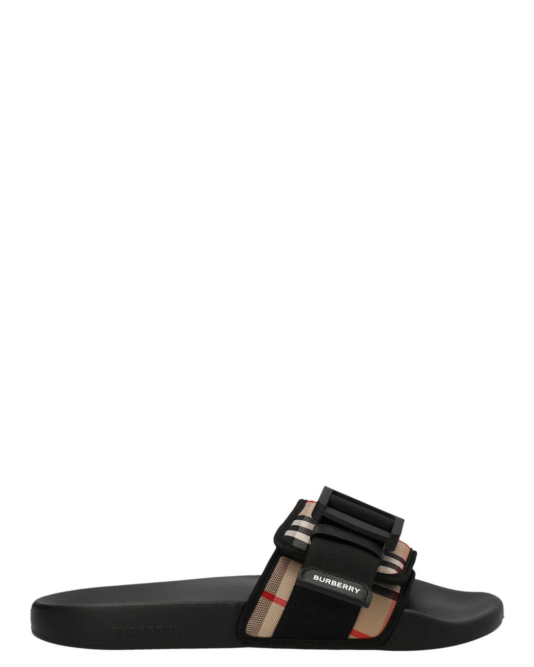 Burberry Cameron Slides in Black for Men Lyst