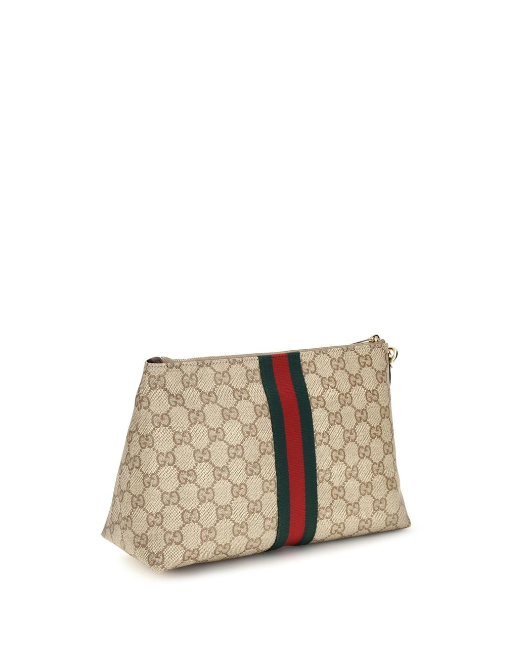 Gucci Natural Pouch Gg Web Canvas Fabric Shoulder Bags for men