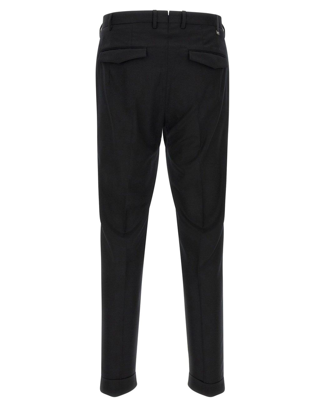 PT Torino Black Master Trousers for men