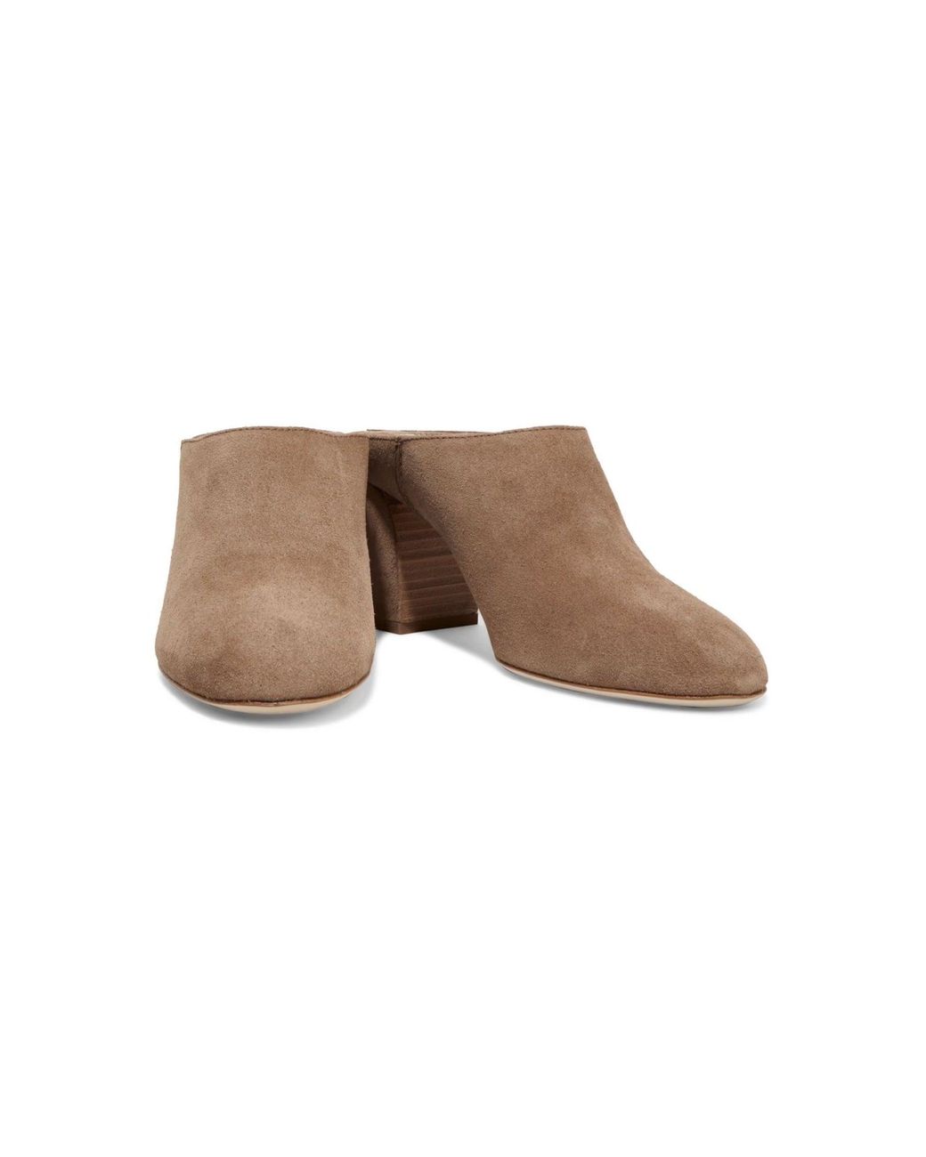 Tod's Brown Tods 80Mm Suede Mules Xxw81A0X500Re0S812