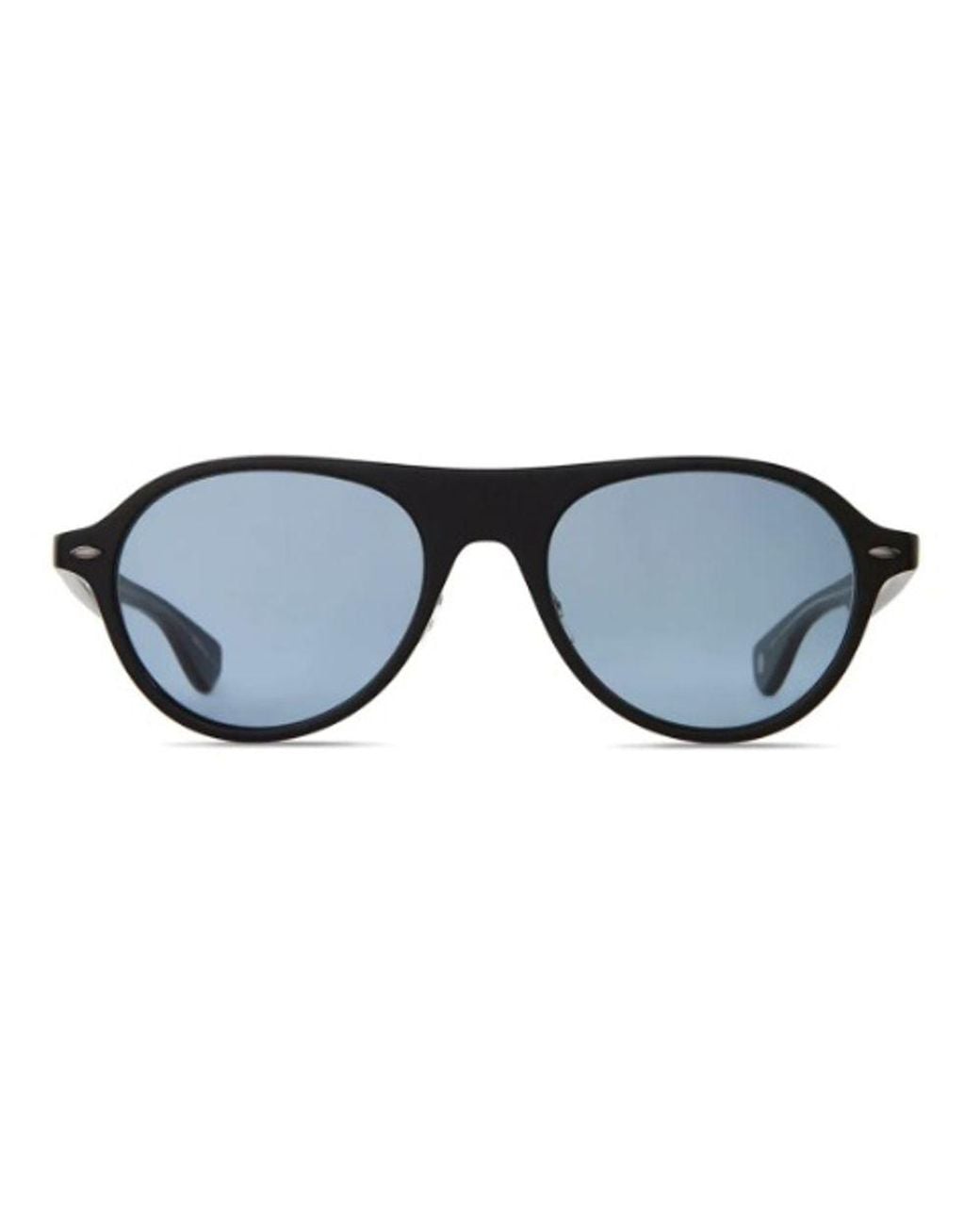 Garrett Leight Black Garrett Leight Ladyeckhart Sunglasses for men