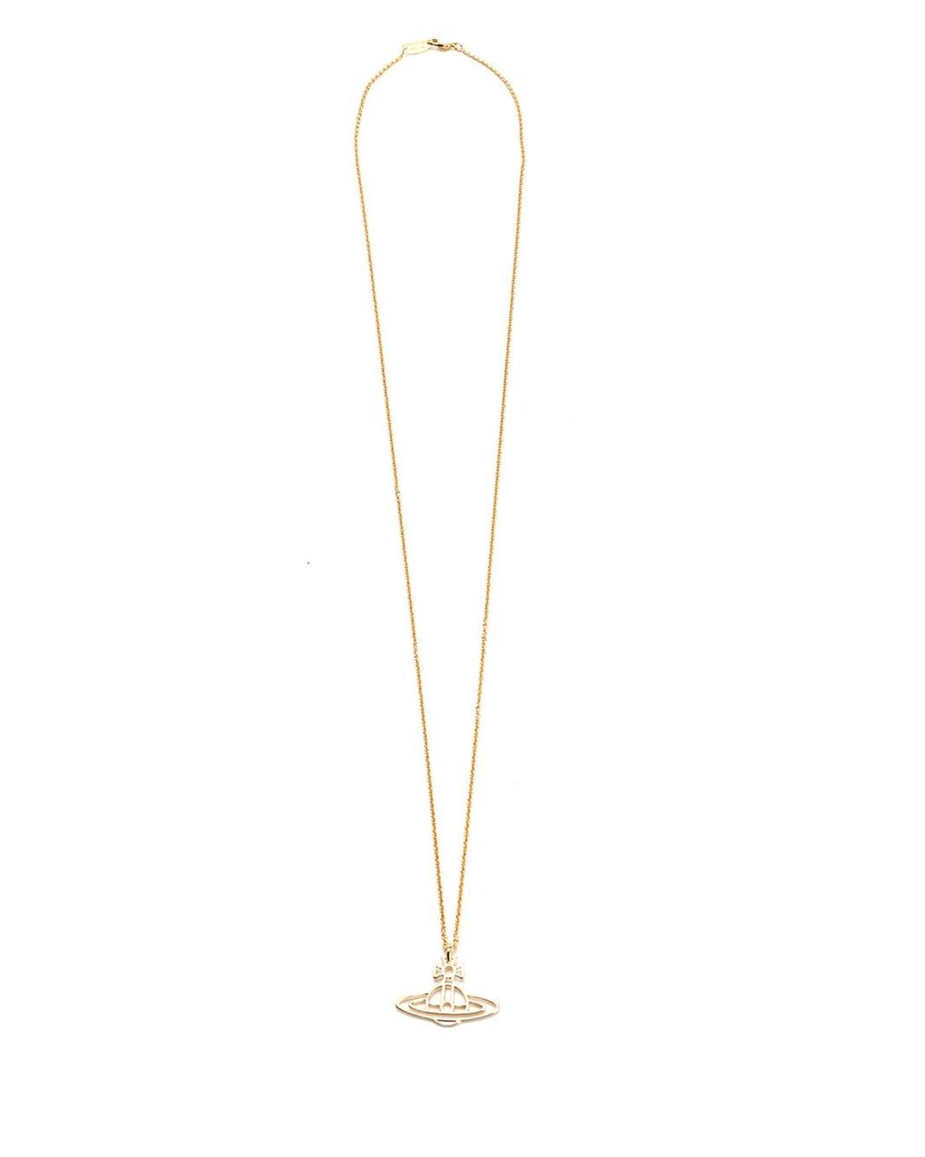 Vivienne Westwood Orb Charm Necklace in White | Lyst