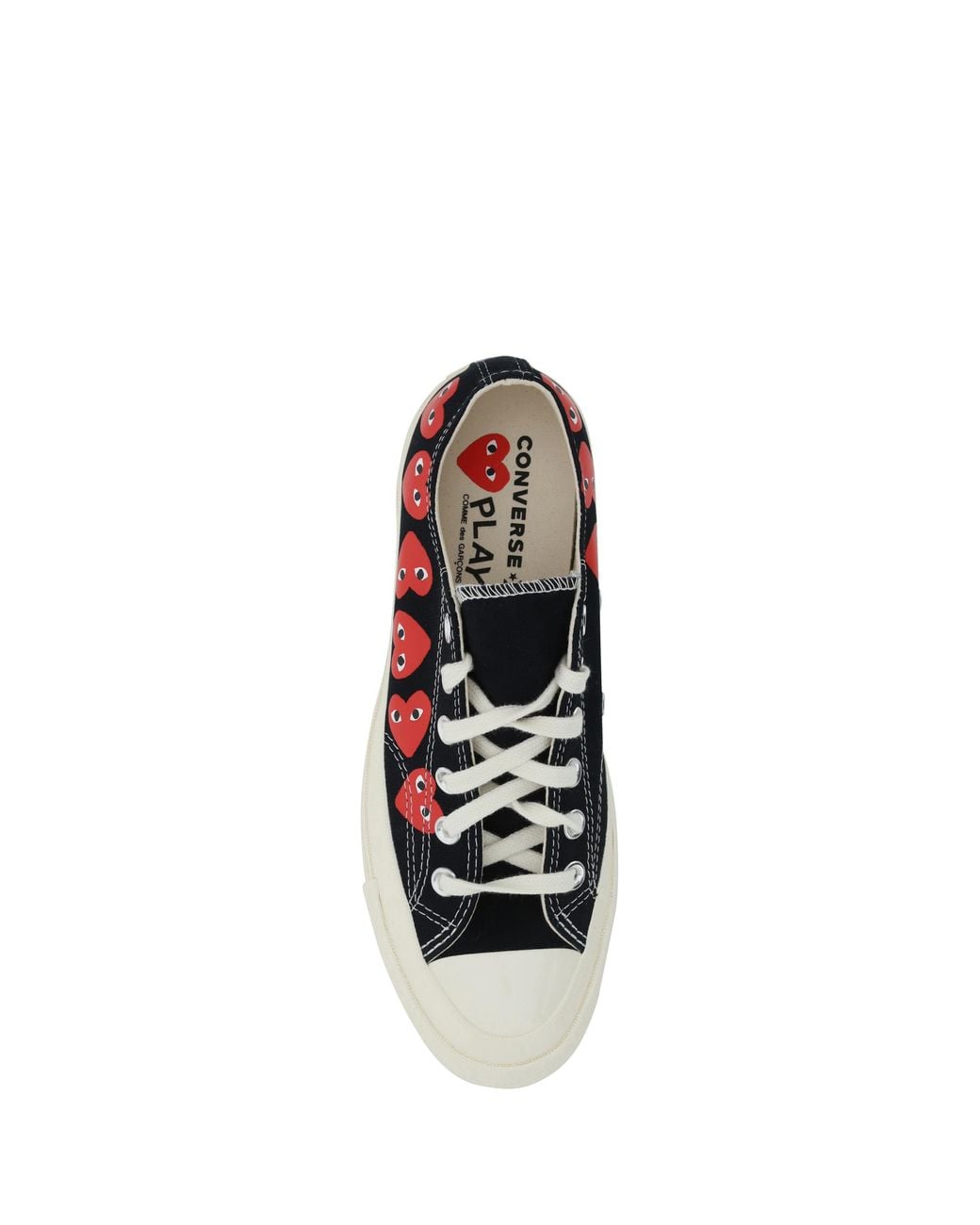 Comme des Garçons White Sneakers Canvas Upper for men