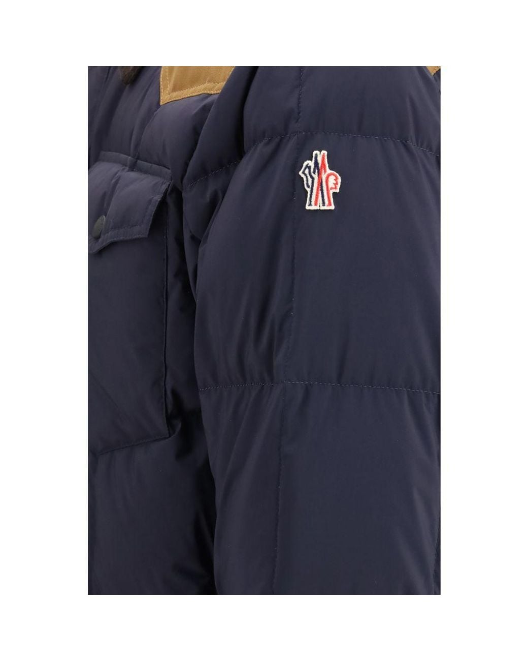 Moncler Blue Polyamide Full for men