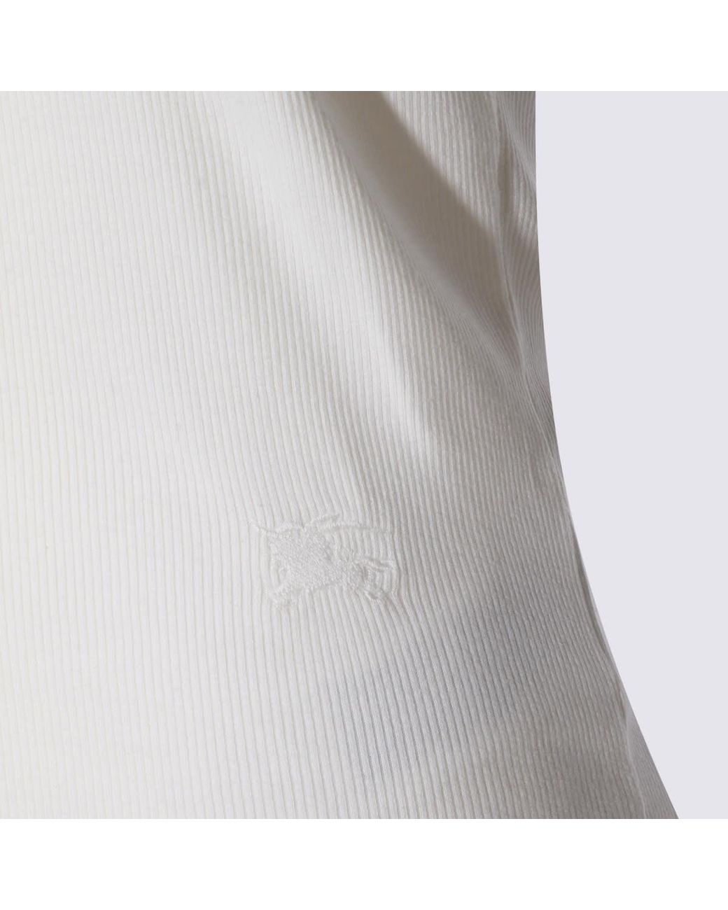 Burberry White Top Co Ea