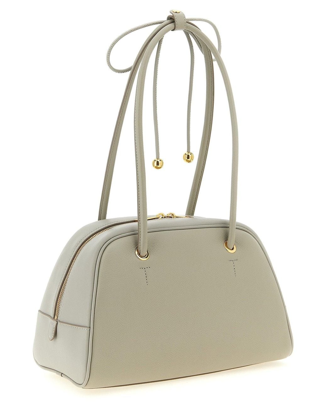 Furla Poppy M Shoulder Bag in Natural | Lyst