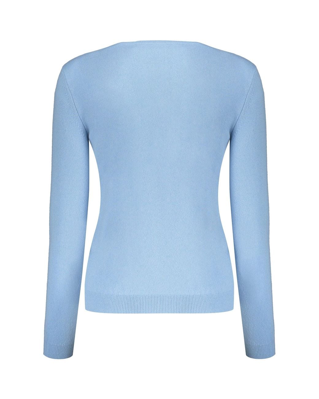 Valentino Blue Light Wool Sweater Clothing