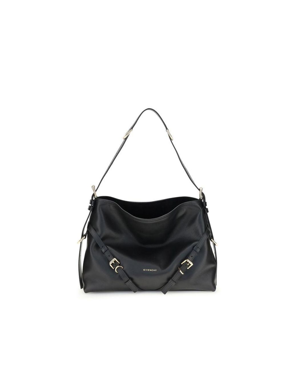 Givenchy Black Voyou Shoulder Bag Medium