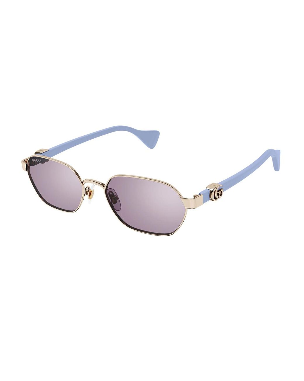 Gucci Gg1593S Line Gg Logo Metal/Acetate Occhiali Sole | Lyst UK