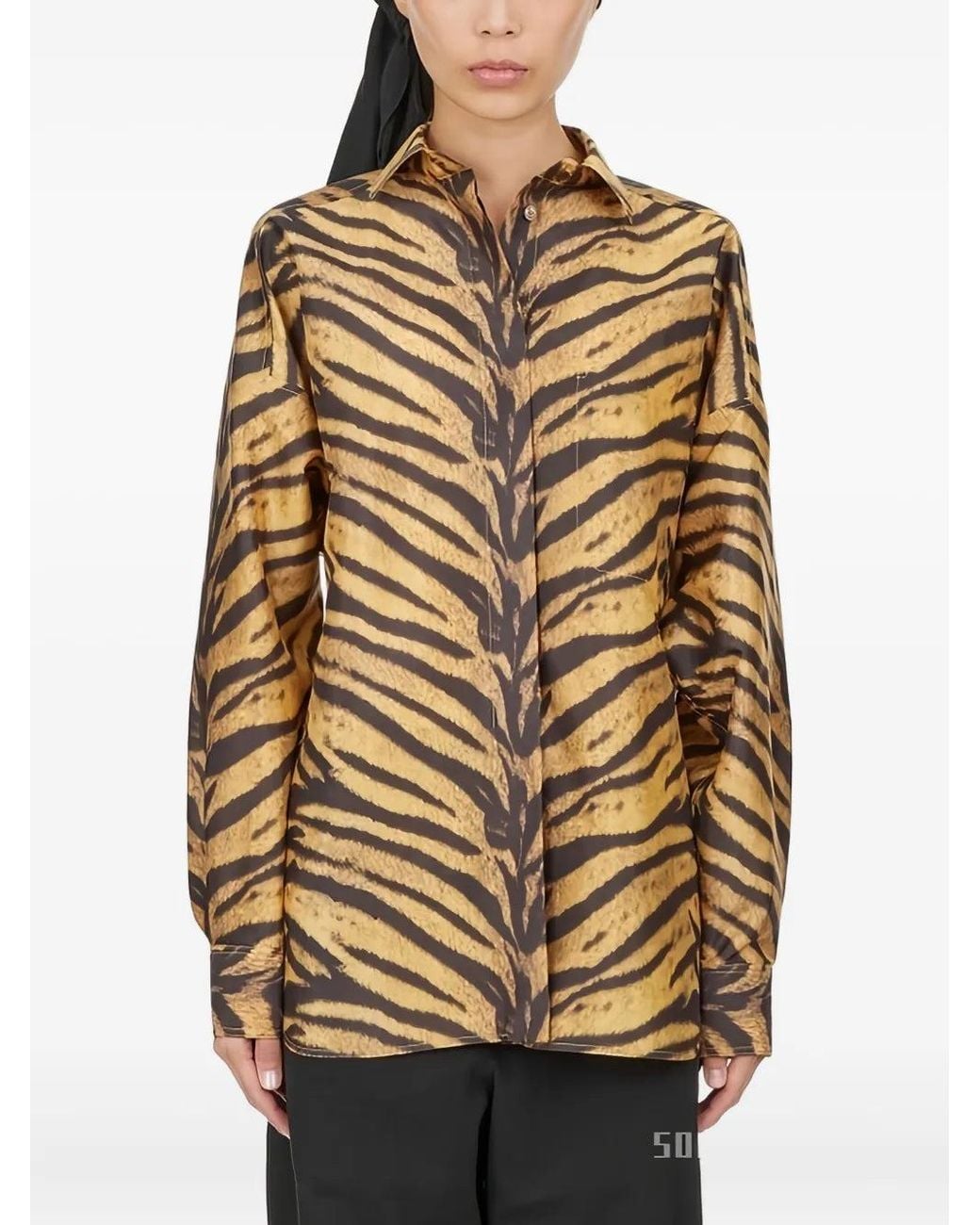 Ferragamo Natural Long Sleeves Shirt