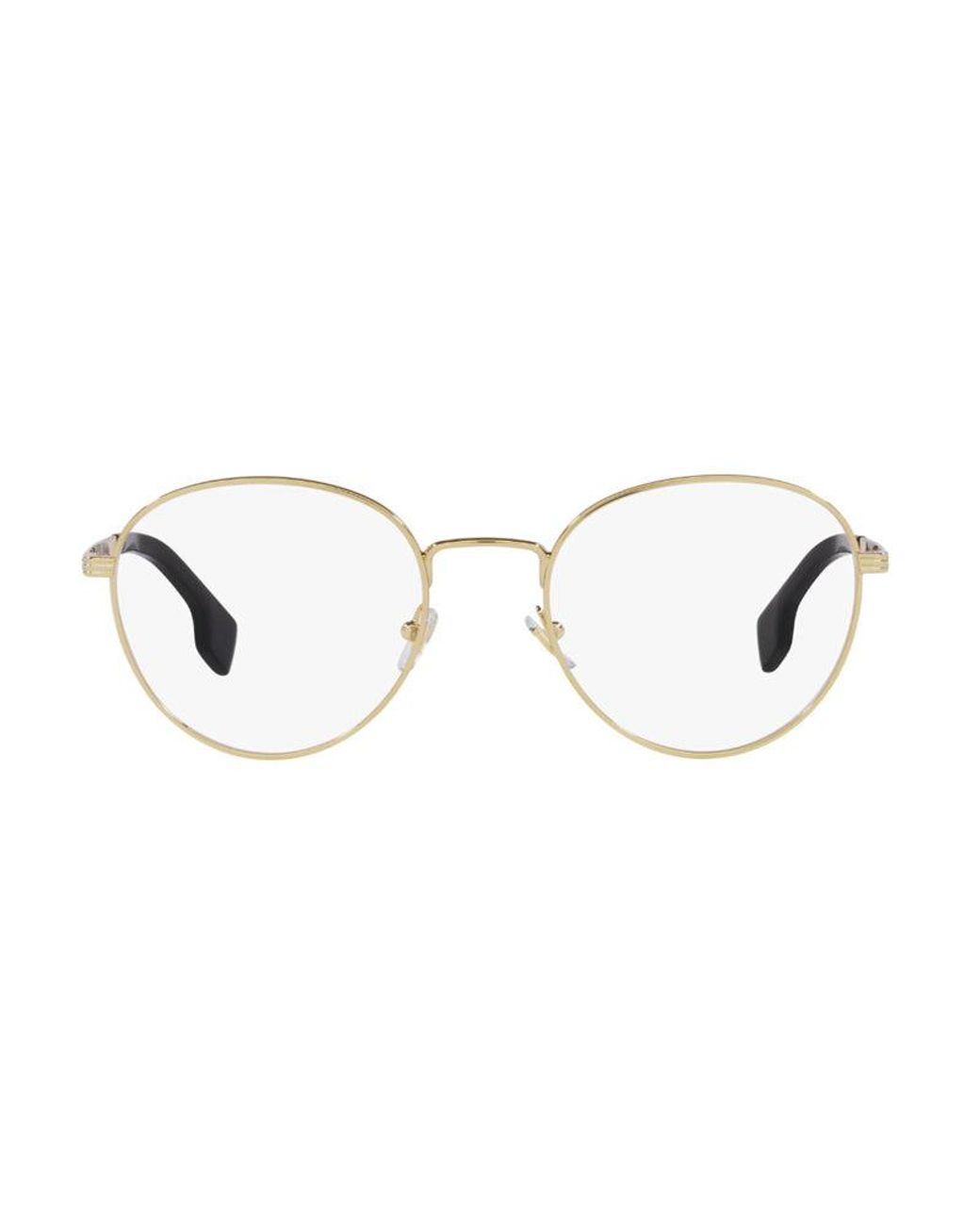 Versace Metallic Frame And Lens Eyeglasses for men
