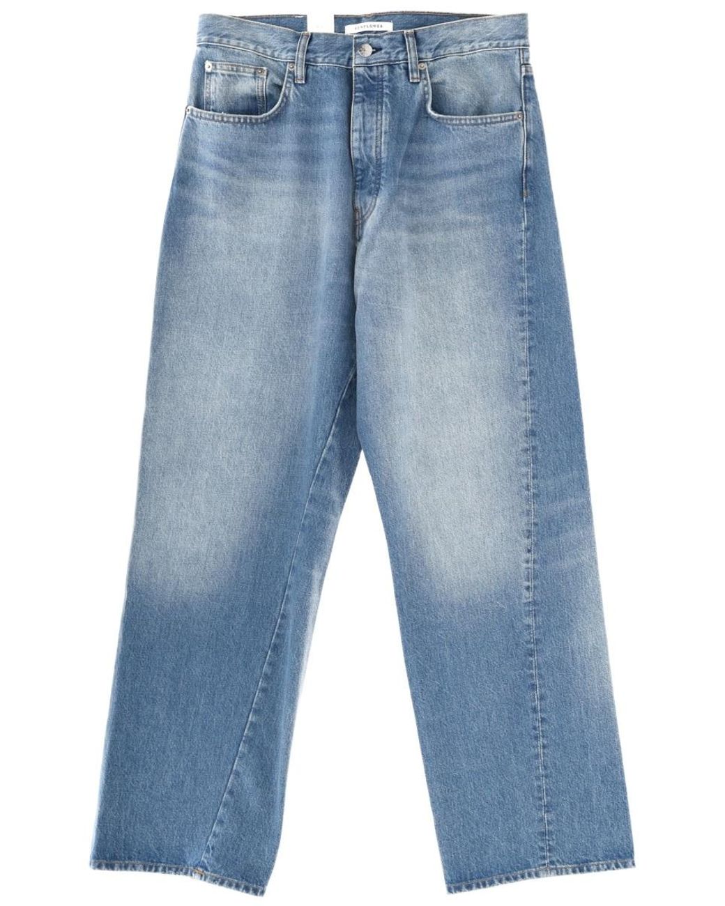 sunflower Black Sunflower Wide Twist Jeans for men
