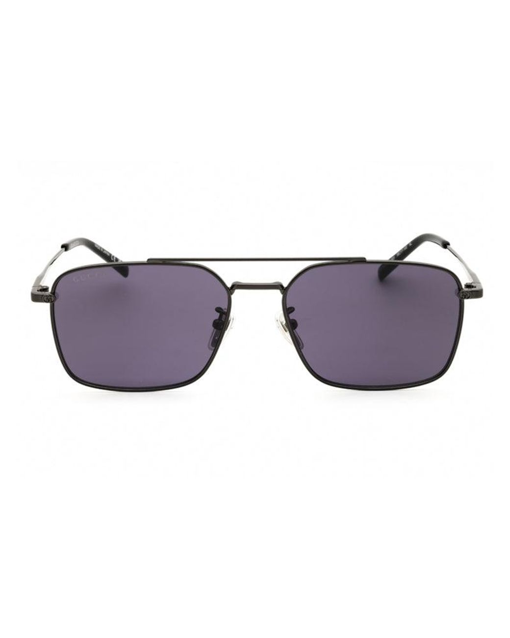Gucci Metallic Frame And Lens Sunglasses for men
