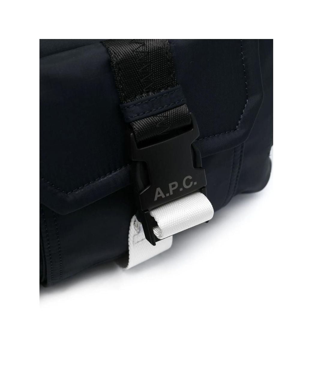 A.P.C. Black Bum Bag Lucille Nylon Outer: Shoulder for men