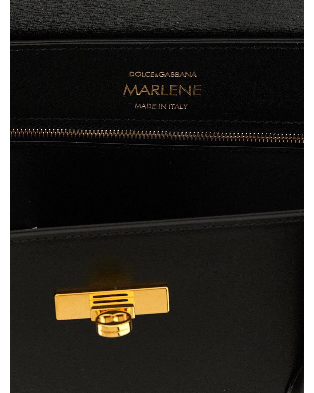 Dolce & Gabbana Black Dolce & Gabbana Top Handle Bag