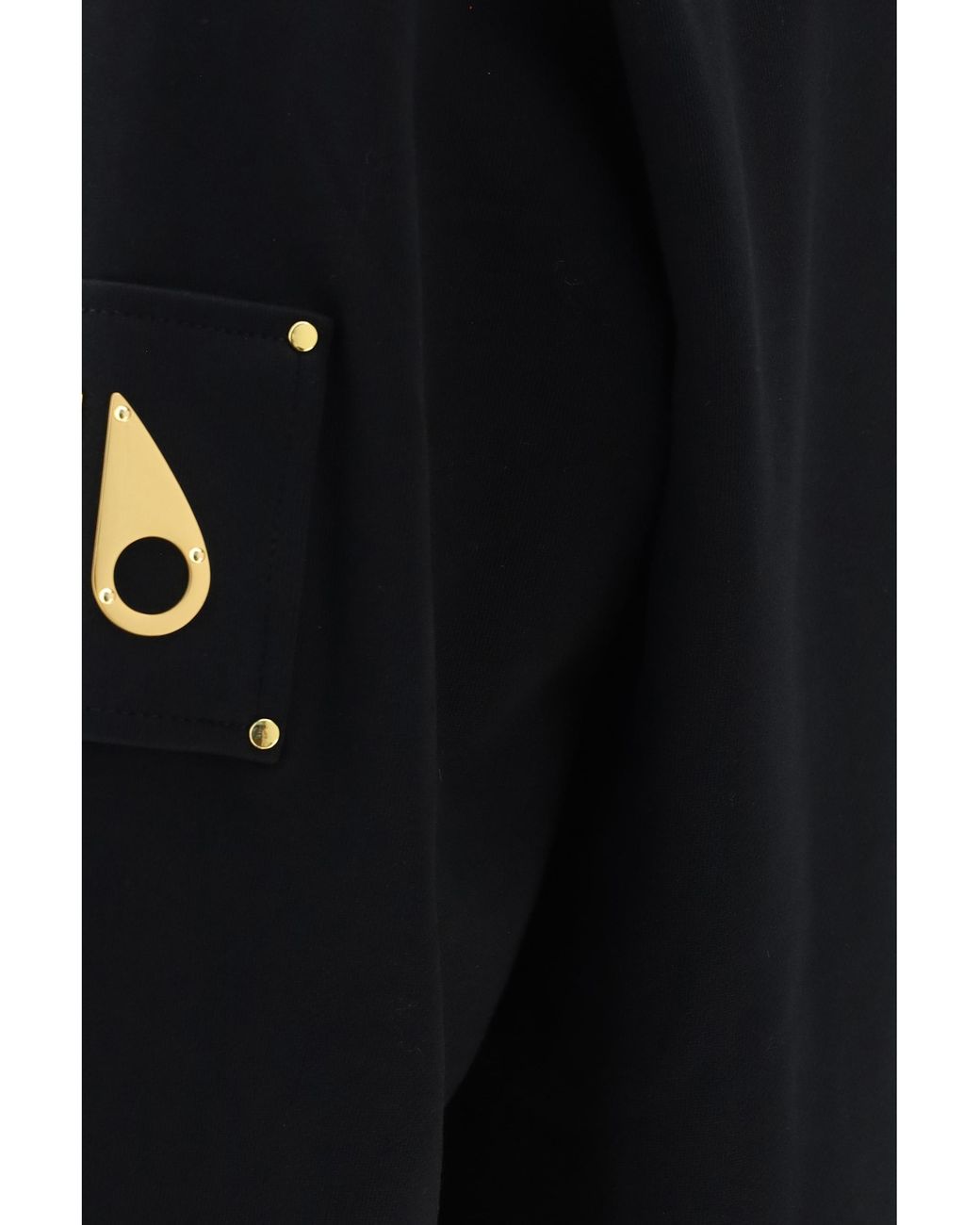 Moose Knuckles Black Zip Up Hoodie Hartsfield Cotton Sweatshirts for men