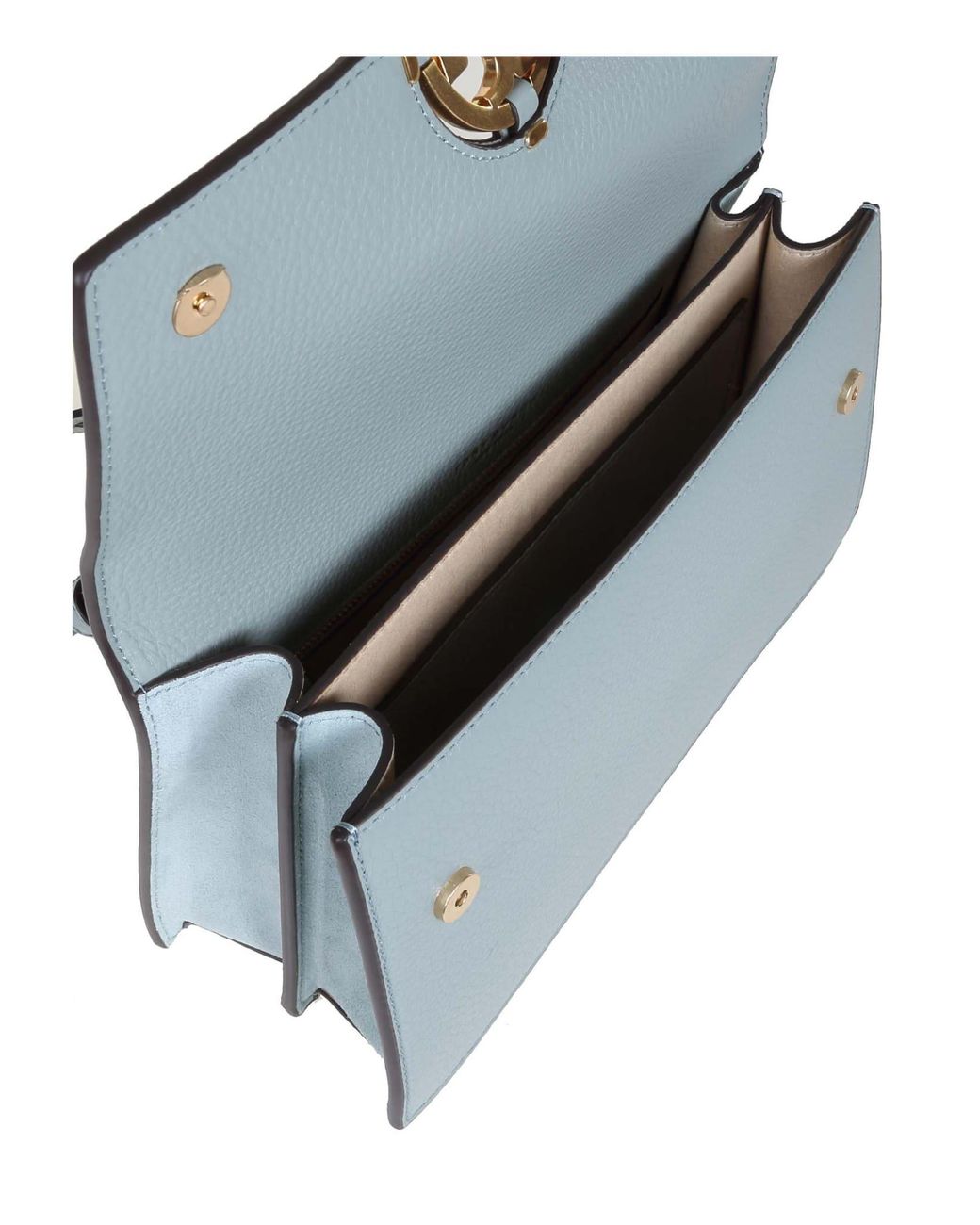 Tory burch light blue bag sale