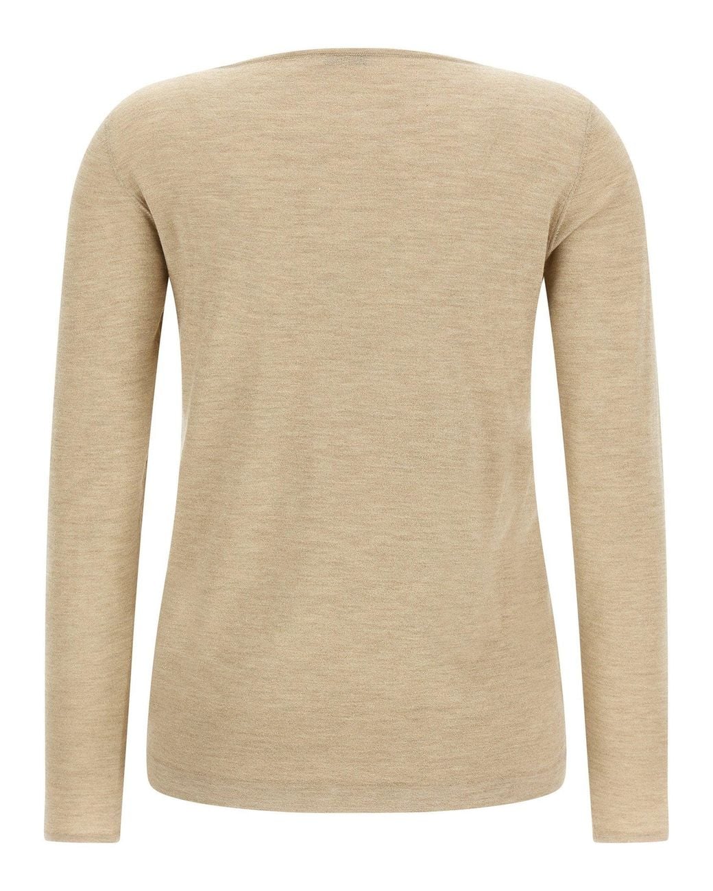 Brunello Cucinelli Natural Scollo Sweater